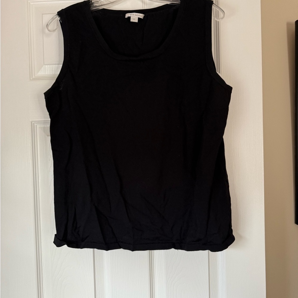 Black Sleeveless Top